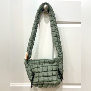 NWT Free People Movement MINI Quilted Carryall Sling Bag